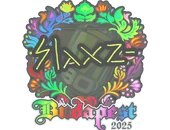 Sticker | slaxz- (Holo) | Budapest 2025 image