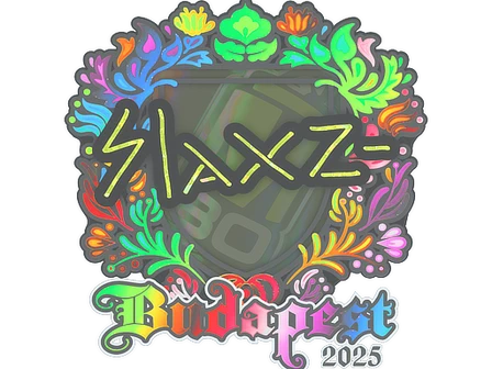 Sticker | slaxz- (Holo) | Budapest 2025 image