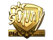 Sticker | suNny (Gold) | Krakow 2017 image