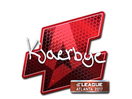 Sticker | Kjaerbye (Foil) | Atlanta 2017 image