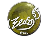 Sticker | Zeus | Katowice 2019 image