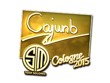 Sticker | cajunb (Gold) | Cologne 2015 image