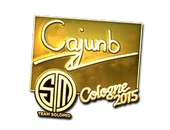 Sticker | cajunb (Gold) | Cologne 2015 image