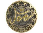 Sticker | Jee (Gold) | Cologne 2026 image