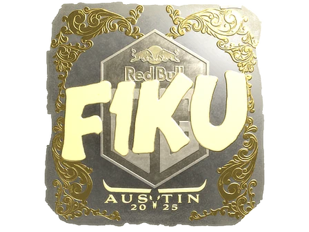 Sticker | F1KU (Gold) | Austin 2025 image