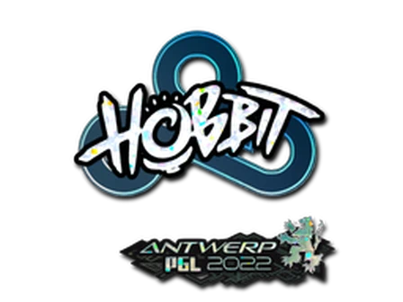 Sticker | Hobbit (Glitter) | Antwerp 2022 image