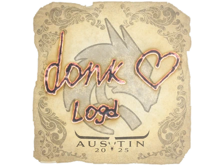 Sticker | donk | Austin 2025 image