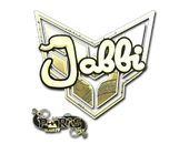 Sticker | jabbi (Gold) | Paris 2023 image
