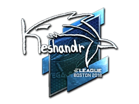 Sticker | keshandr (Foil) | Boston 2018 image