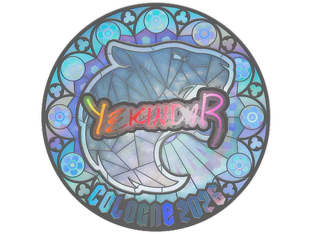 Sticker | YEKINDAR (Holo) | Cologne 2026 image