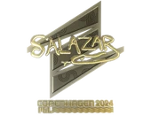 Sticker | salazar (Gold) | Copenhagen 2024 image