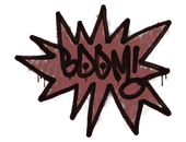 Sealed Graffiti | BOOM (Brick Red) image