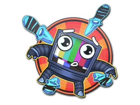 Sticker | TV On Mirage image