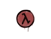 Sealed Graffiti | Lambda (Blood Red) image