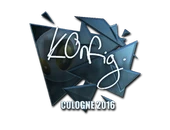 Sticker | k0nfig (Foil) | Cologne 2016 image