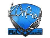 Sticker | k0nfig | Krakow 2017 image