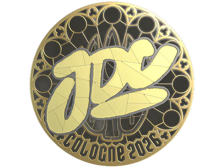 Sticker | JDC (Gold) | Cologne 2026 image