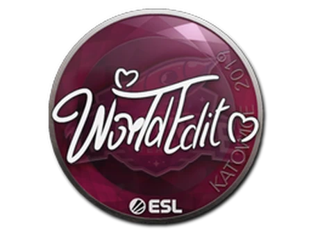 Sticker | WorldEdit | Katowice 2019 image
