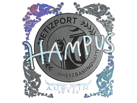 Sticker | hampus (Holo) | Austin 2025 image