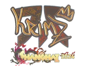 Sticker | KRIMZ (Holo) | Shanghai 2024 image