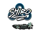 Sticker | sh1ro (Glitter) | Antwerp 2022 image