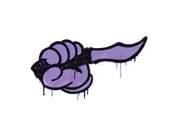 Sealed Graffiti | Backstab (Violent Violet) image