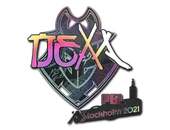 Sticker | nexa (Holo) | Stockholm 2021 image