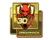 Sticker | 3DMAX (Gold) | DreamHack 2014 image