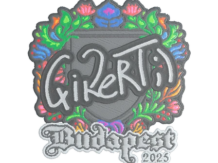 Sticker | qikert (Embroidered) | Budapest 2025 image