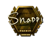 Sticker | Snappi (Gold) | London 2018 image