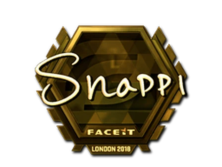 Sticker | Snappi (Gold) | London 2018 image