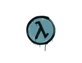 Sealed Graffiti | Lambda (Wire Blue) image