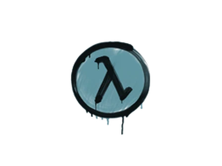 Sealed Graffiti | Lambda (Wire Blue) image