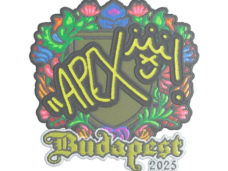 Sticker | apEX (Embroidered) | Budapest 2025 image