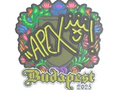 Sticker | apEX (Embroidered) | Budapest 2025 image