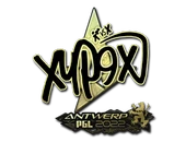 Sticker | Xyp9x (Gold) | Antwerp 2022 image