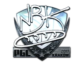 Sticker | NBK- (Foil) | Krakow 2017 image