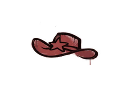 Sealed Graffiti | Sheriff (Blood Red) image