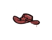 Sealed Graffiti | Sheriff (Blood Red) image