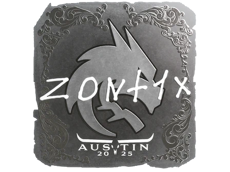 Sticker | zont1x (Foil) | Austin 2025 image