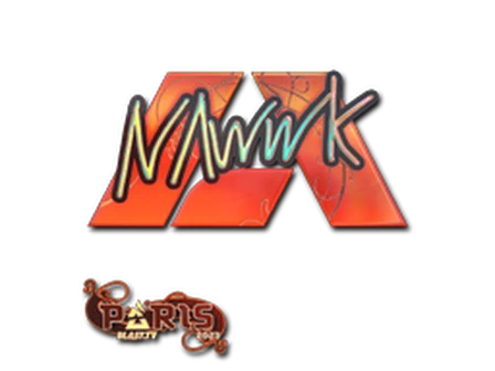 Sticker | nawwk (Holo) | Paris 2023 image