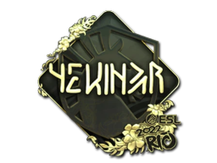 Sticker | YEKINDAR (Gold) | Rio 2022 image