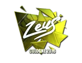 Sticker | Zeus (Foil) | Cologne 2016 image
