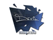 Sticker | DEVIL | Cologne 2016 image