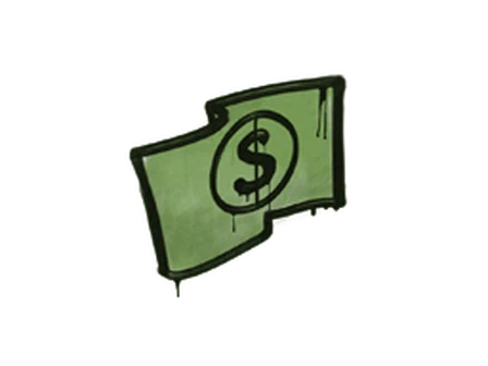 Sealed Graffiti | Keep the Change (Battle Green) image