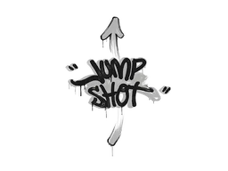 Sealed Graffiti | Jump Shot (Shark White) image