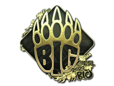 Sticker | BIG (Gold) | Rio 2022 image