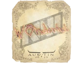 Sticker | w0nderful | Austin 2025 image