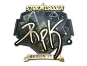Sticker | RpK (Gold) | Berlin 2019 image
