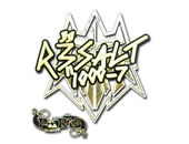 Sticker | r3salt (Gold) | Paris 2023 image